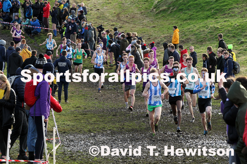 Mens short race  2020 BUCS Cross Country Champs., Edinburgh.  Photo: David T. Hewitson/Sports for All Pics